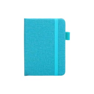 Colorful Fabric A7 <strong>Notebook</strong> <strong>with</strong> <strong>Elastic</strong> Strap Compact &amp; Portable Perfect for Students - Product Image 3