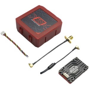 RUSH TANK SOLO 5.8G VTX Video <strong>Transmitter</strong> 1.6W High Power 48CH CNC Shell Built-in Microphone for <strong>RC</strong> <strong>FPV</strong> Racing Drone RUSHFPV - Product Image 1