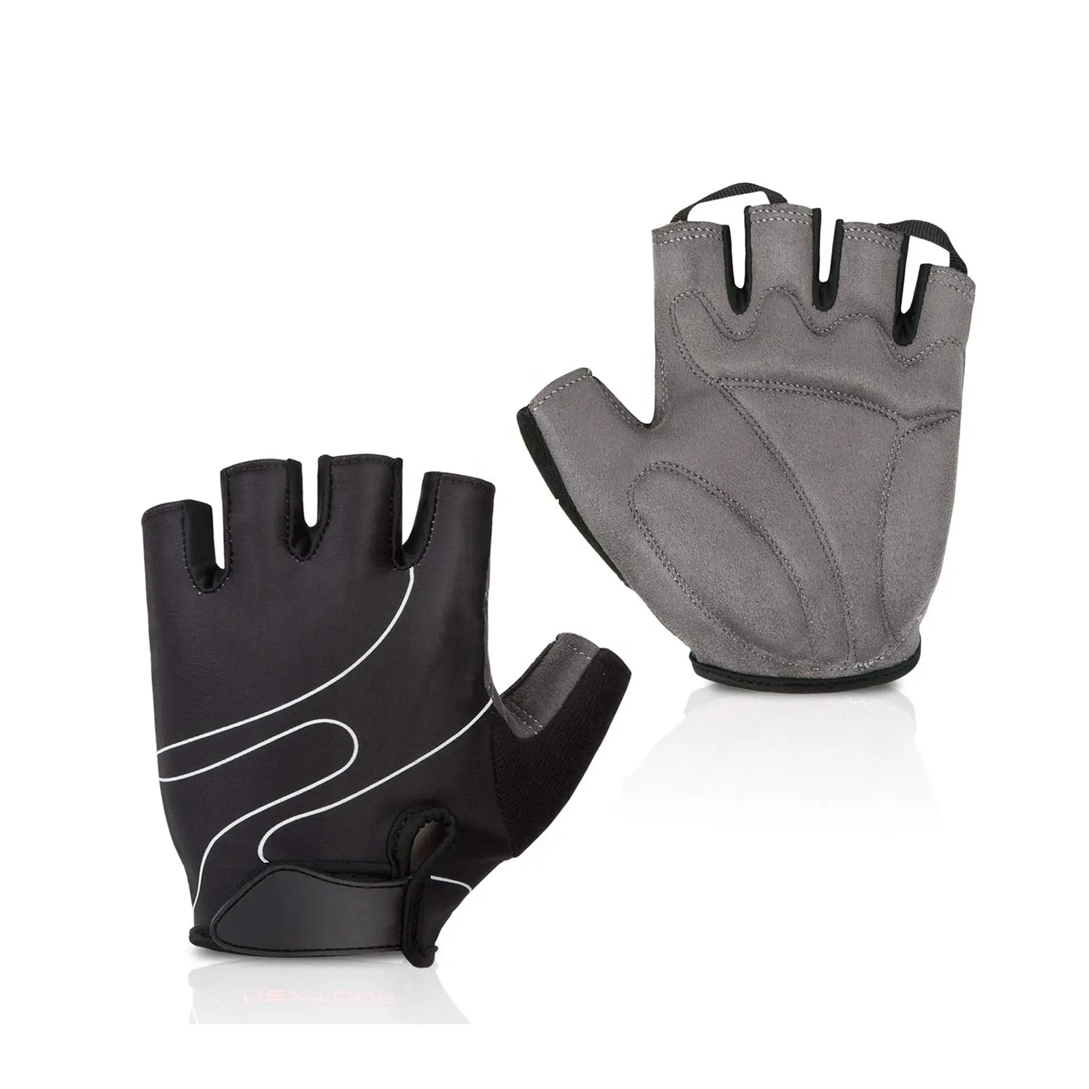 Haute qualité demi-doigt sport gants tactiques en plein air cyclisme Protection antidérapant demi-doigt gants 2024