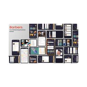 Barber Shop POS and Booking System Multi-Branch <strong>Software</strong> with Payment and Membership Features, <strong>Mobile</strong> App &amp; Admin Panel - Product Image 1