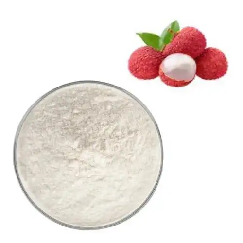 ISO Halal Factory 100% Natural Litchi Fruit Powder Hot Sale Organic Lychee Powder