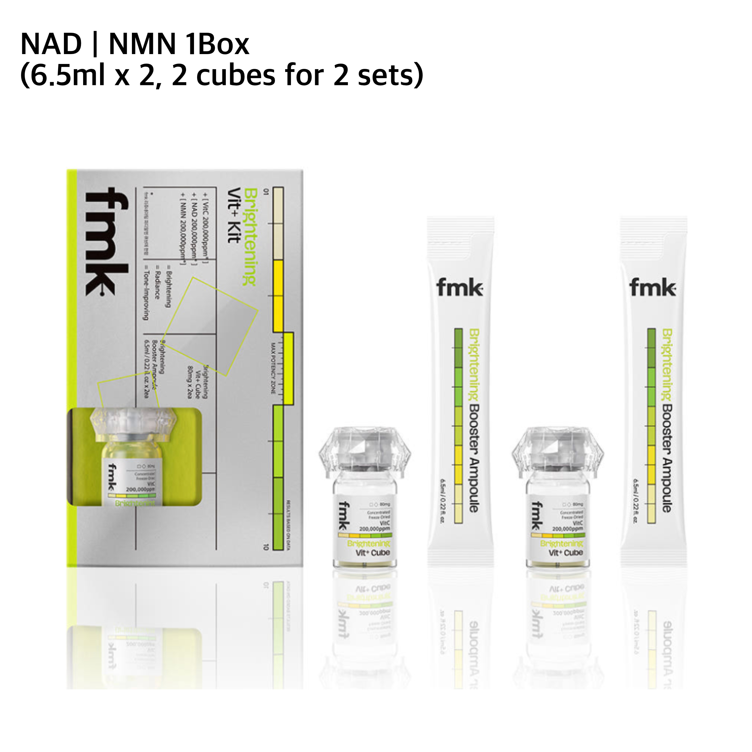 02 NAD| NMN| Kit de vitamine C