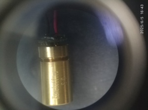6x 11.5mm赤点レーザーダイオードモジュールAPC回路付き650nm 5mwレーザーポインター距離メーター用ミニ新レーザー部品