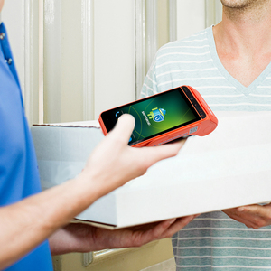 Código QR Android 12 colección de peaje electrónico móvil de mano Android terminal POS integrado