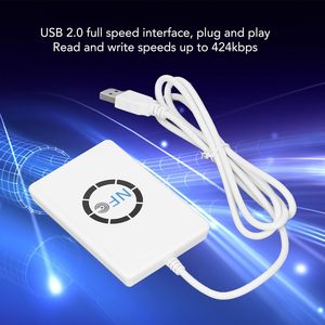 13.56MHz NFC Đầu đọc thẻ-ISO 14443a giao thức USB mạng không tiếp xúc kiểm soát truy cập & thanh toán thẻ duplicator tương thích - Product Image 6