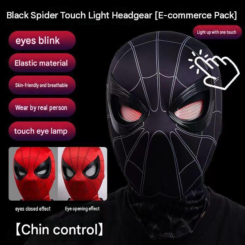 Black Chian Control Spider-Man Mask