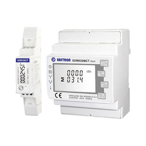 Growatt สมาร์ทมิเตอร์สามเฟสสี่สาย Din Rail มิเตอร์วัดพลังงาน Modbus Rtu การอ่านระยะไกล AMR การสื่อสารอัจฉริยะ RS485 - Product Image 1