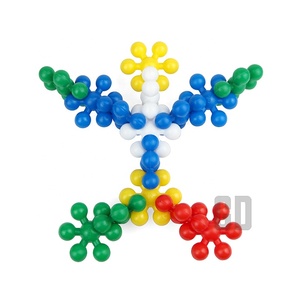 GD Grape Creative Plastic Blocks <strong>90</strong> Pcs; Building Blocks Bulk <strong>Toy</strong>/connecting <strong>Toy</strong>/block <strong>Toy</strong> - Product Image 3