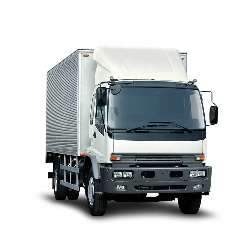 Van truck engine 205 horse power 9 tons 1.5 cabin van cargo trucks camion in vendita