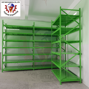 Mehr schicht ige schrauben lose Regal regals ysteme Industrielles Lager regal Regal mit Schlitz winkel design - Product Image 5
