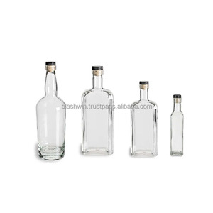 Glass Bottles Wholesale Empty 200ml 250ml 500ml 1L Milk/<strong>Juice</strong>/Tea/Drink Glass Bottle With Lid - Product Image 3
