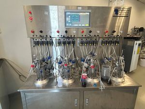5L Glass bioreactor Fermenter tank integrate real-time monitoring - Product Image 3