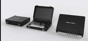 Mf10s mf10s 5 ערוץ sdi ndi <span class=keywords><strong>hd</strong></span> mi וידאו מחליף 10.1 מסך מתקפל במקרה מתכת מתקפלת עם 8 יכולת שכבה