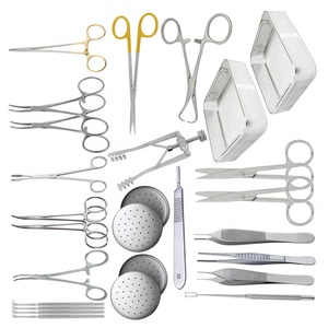Ariston 25Pcs小児一般外科器具Forcepsセットは、小児科の機械駆動のために削減されました