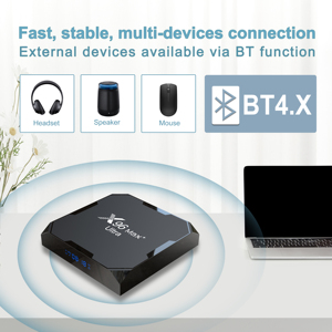 กล่องรับสัญญาณทีวี X96 4K ระบบแอนดรอยด์กล่องรับสัญญาณ WIFI สูงสุด5g - Product Image 4