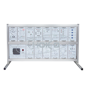 Tabletop PLC <strong>Simulation</strong> Trainer Mutil Modules PLC Training <strong>System</strong> Simulator Technical School Educational Didactic Equipment