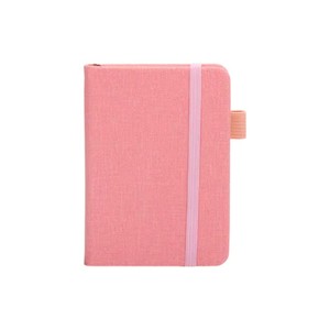 Colorful Fabric A7 <strong>Notebook</strong> <strong>with</strong> <strong>Elastic</strong> Strap Compact &amp; Portable Perfect for Students - Product Image 2