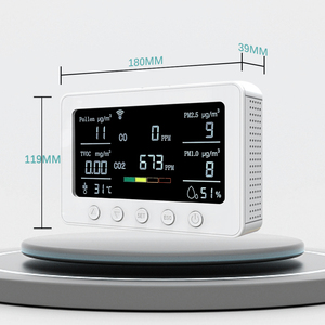 スマートガスアナライザー8-in-1大気質モニターRS485NDIRセンサー検出CO/VOCS/CO2/花粉/PM2.5/PM1.0/RH/TEMP家庭用 - Product Image 3