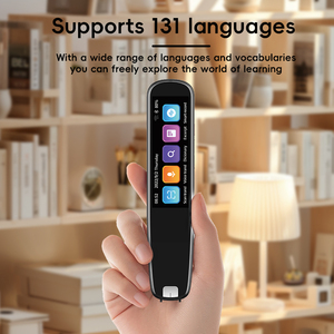 Tradução Pen Scanner Scan Machine Suporte Voice Translate de 134 Idiomas Smart AI Translator Device for Language Learner