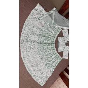 DUPATTA nane ile tasarımcı TAPETA ipek dizisi çalışma <span class=keywords><strong>LEHNGA</strong></span> CHOLI