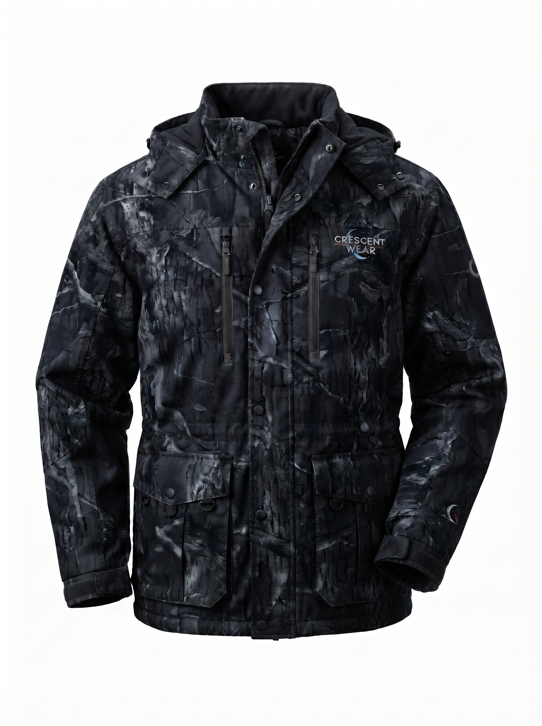 Camouflage noir