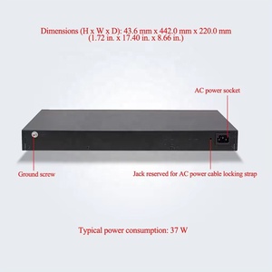 Netzwerk-Daten-Schalter S1730S-S48T4S-A Ethernet-Schalter im Freien - Product Image 4