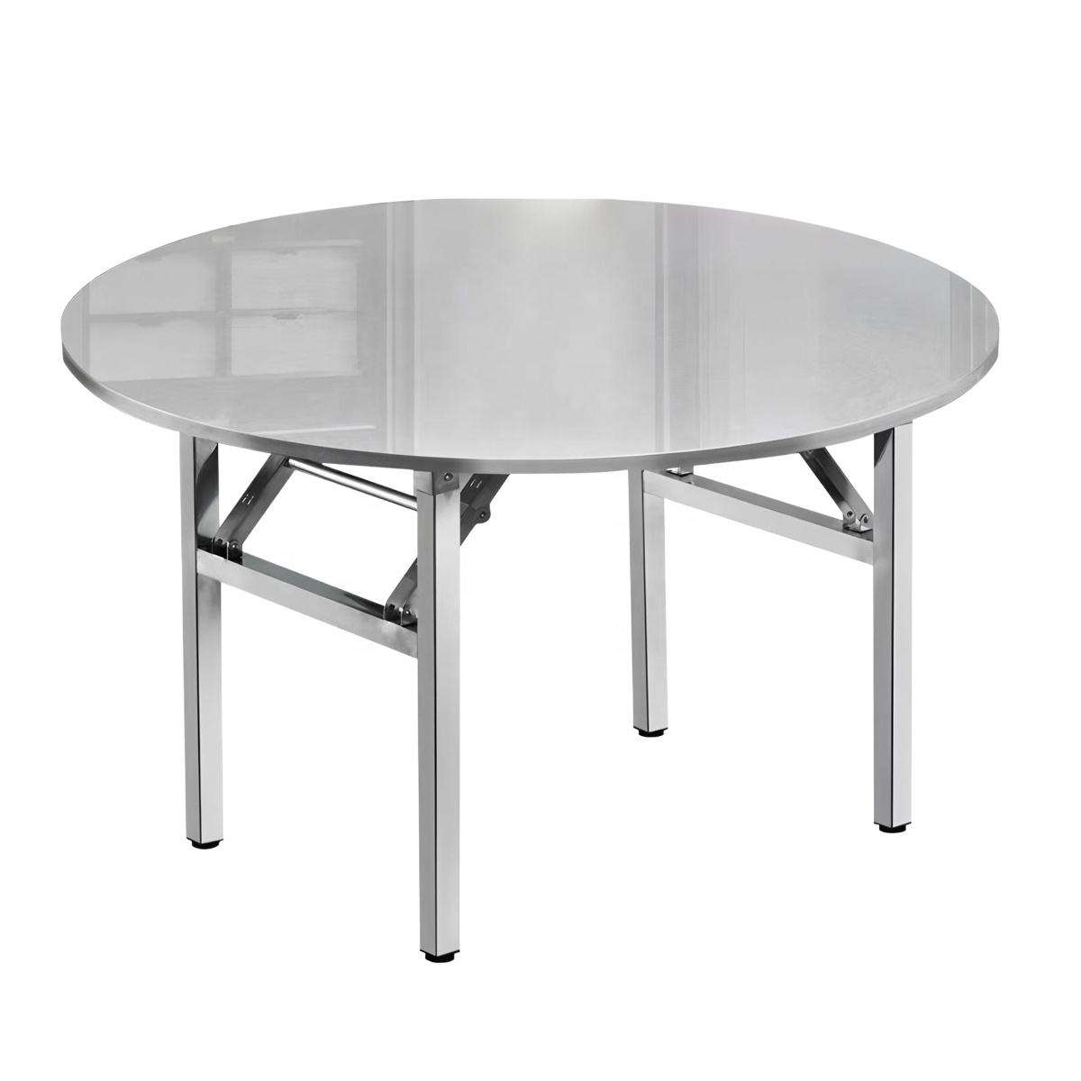Table pliante ronde extra-épaisse