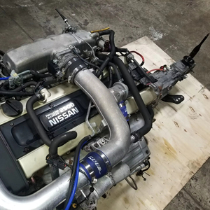 モーターRB25DETスカイラインR33RB252.5Lシリーズ-5速マニュアルトランスミッション付き1ターボエンジン - Product Image 1