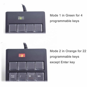 Taiwan Manufacturer's 26-Keys Programmable USB Wired Numeric Keypad <strong>Computer</strong> Control Pad