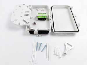 Terminal FTTH de 6 núcleos Distribución de fibra óptica Cajas Nap Splice Box Equipo óptimo para redes 4G 3G GSM