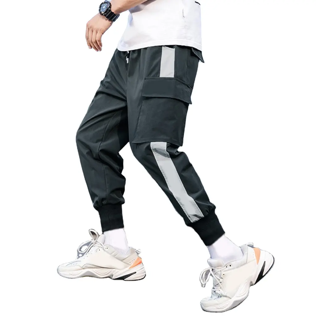 Pantaloni da Jogging da uomo di alta qualità pantaloni Casual Logo personalizzato cotone poliestere Jogging Running Fitness pantaloni sportivi per uomo