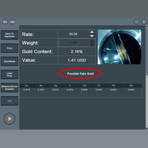 Spektrometre XRF altın Karat metre dedektörü 99.99% ve 24K altın saflık test makinesi - Product Image 4