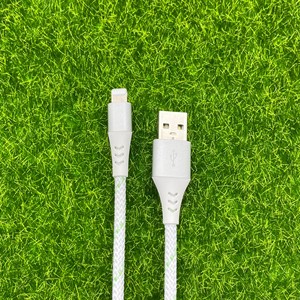 Più venduto di rame puro tipo C cavo dati PVC rivestito in Nylon intrecciato per uso informatico in magazzino