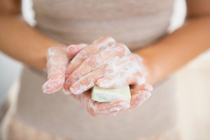 El yapımı, kaliteli vietnam deniz yosun sabunu çevre için güvenli ve vücut ve el yıkama için kullanılabilir - Product Image 5