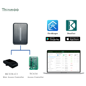 Lector de proximidad Thinmoo IC ID Wiegand NFC para exteriores, Mhz 13,56, compatible con Mifare1K Rfid, lector de Control de acceso inteligente sin contacto
