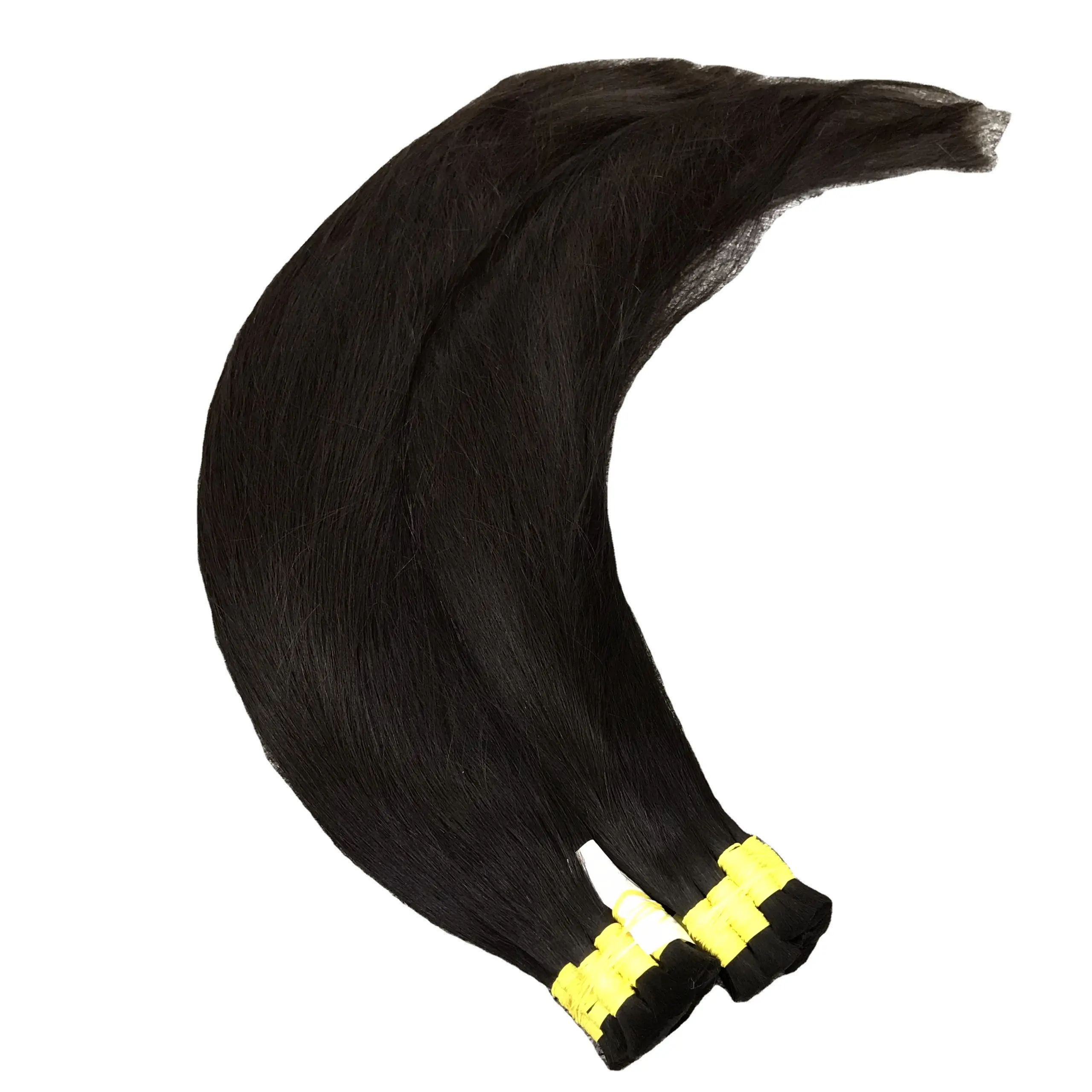 Luxury Bulk Human Hair Wholesale 100% Raw Virgin Natural Straight Hair Top Hair Style Extensions Shipping UPS DHL FEDEX