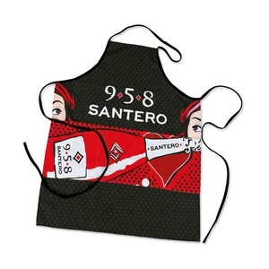 2024テーラーメイドトロピカル最新ジャンクフード刺Embroideredキッチンキッズ女性シェフクッキングエプロンウエストクリーニングピナフォア発売中