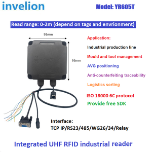 Lettore industriale UHF RFID All-in-One con interfaccia TCP/IP WG26/34 RS232 | Supporta protocollo Modbus e integrazione PLC - Product Image 2