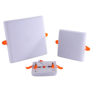 Fabrika fiyatı: AC 165-265V ultra ince 18W kare yeni tasarım LED panel AYDINLATMA gömülü floresan lamba - Product Image 2