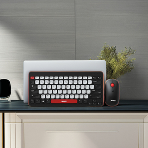 Colorful 2.4G BT Wireless Dual Model 79 Keys <strong>Keyboard</strong> and Mouse Combo Membrane <strong>Keyboard</strong> for Laptop - Product Image 4