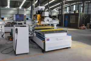 Enrutador CNC ATC lineal de 5 ejes con hoja de sierra, madera contrachapada, maquinaria de corte de MDF, enrutador Cnc Atc M-shine - Product Image 6