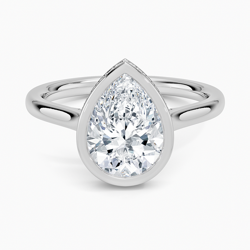 White Gold Plated
