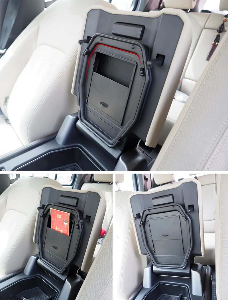 Caja de almacenamiento para Reposabrazos de coche, accesorio Interior de ABS, organizador Invisible para Land Rover Defender 90, 110, 2020, 2021, nuevo diseño