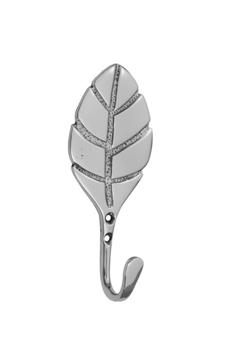 Crochet feuille d'argent