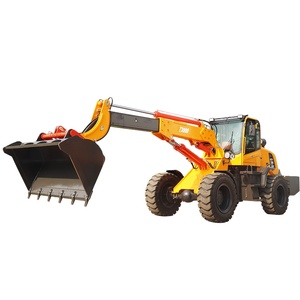 Effizienter 3-Tonnen-Teleskop-Frontlader Laden Entladen Gebraucht zustand Motor pumpe Getriebe kern komponenten Schaufel befestigung - Product Image 2