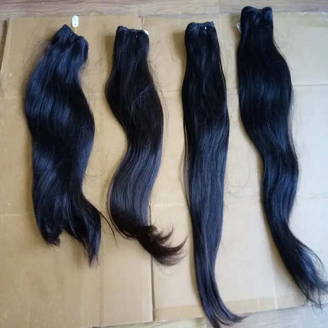 Vendedor de cabelo virgem indiana, vendedor de cabelo virgem, brasilia, alinhado de cutícula natural, 100%