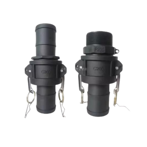 HT Chất lượng cao Polypropylene Khớp nối nhanh DC 3/4 "PP CamLock phụ kiện loại nhựa DC bụi mũ giả mạo Brass CamLock - Product Image 1