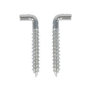 蓝色镀锌钢方形弯头螺丝钩 - Product Image 1