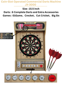 Commercial Coin-Operated Dartboard Machine Multiplayer Game Modes for Darts Enthusiasts - Product Image 6