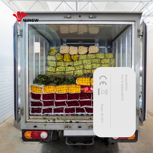 Registradores de datos de humedad y temperatura inalámbricos multiusos BLE 5,0 Registrador de datos de temperatura alimentado por batería para cadena de frío
